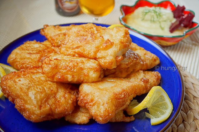 Fried Salt Cod & Garlic Dip