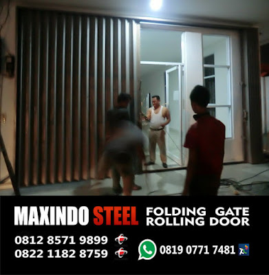 Folding gate murah di serang bekasi