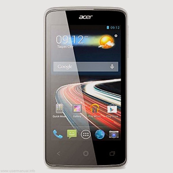 Acer Liquid E3 user guide manual | User Manual