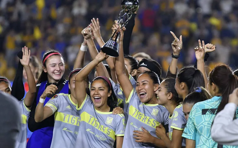 Tigres femenil, campeón de la Copa Amazonas 2023. Las felinas vencieron 1-0 al Bayern Munich de Alemania | Ximinia