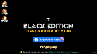 APK Domino Mod Clone V1.86 Tema Black Edition No Password | Higgs Domino Terbaru