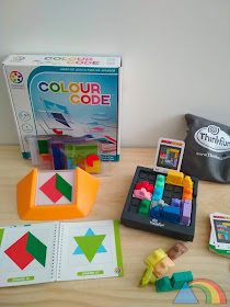 Juegos de lógica Colour Code de Smart Games y Rush Hour de ThinkFun