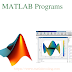 MATLAB Programs