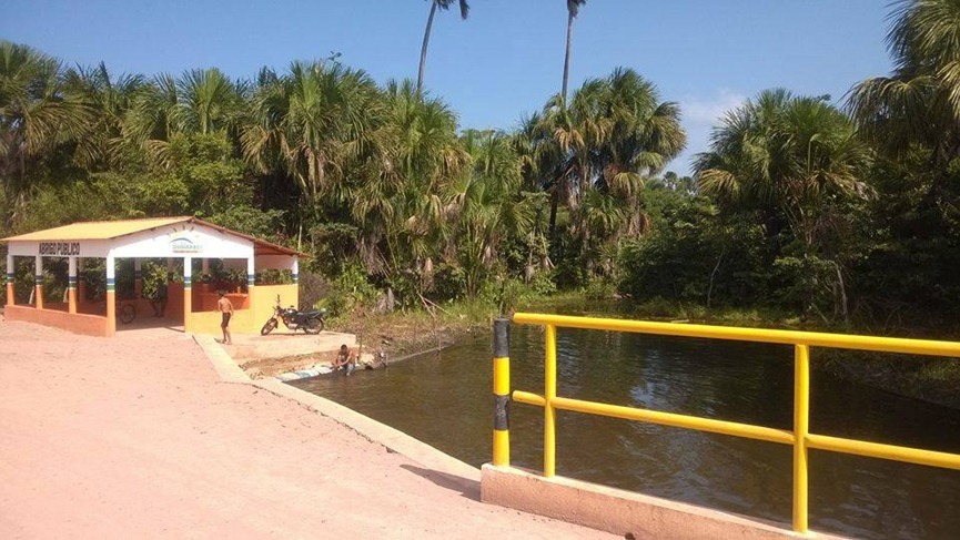 Balneário do Gepuba - Guimaraes, Maranhao, foto: Pagina Gepuba Guimaraes Maranhao