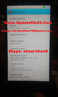Huawei Hasee X50 TS MT6592 flash file free download by updatefile24.com