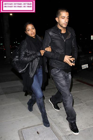 wissam al mana and janet jackson. Celebrities Out and About