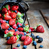 Berries In Basket Macro