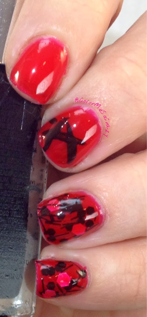 Red Coat Tuesday for Pretty Little Liars Nail Designs