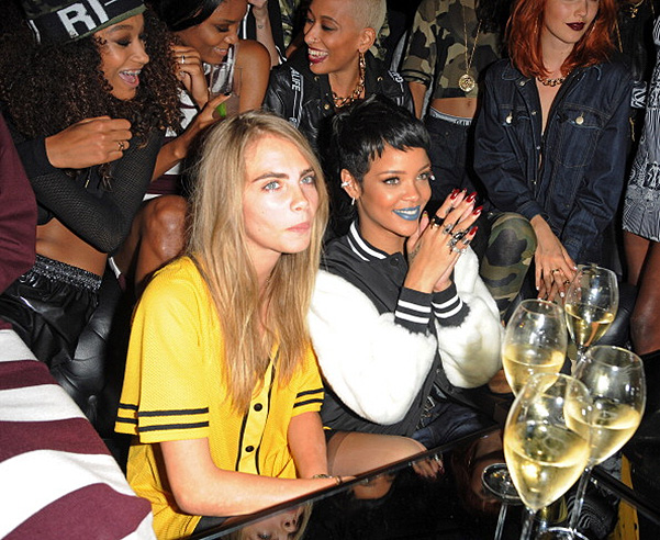 Rihanna and Kara Devlin