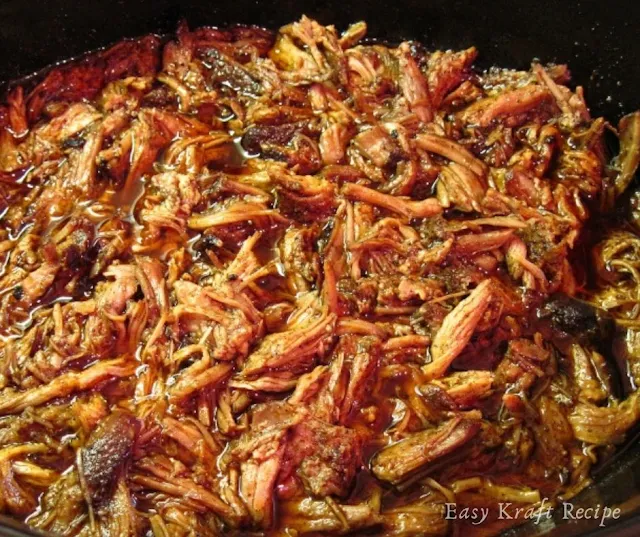 MEXICAN  SLOW COOKER PULLED PORK