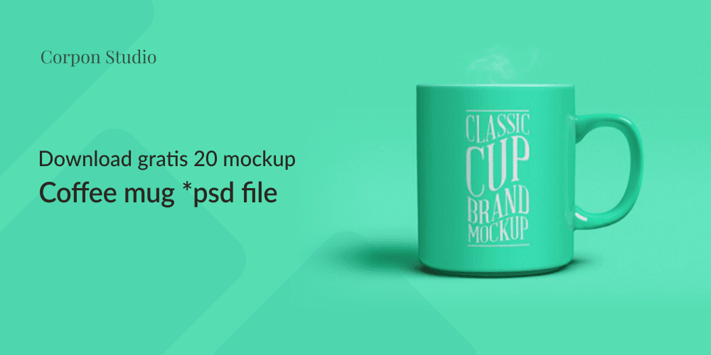 Download Download 20 Coffee Mug Mockup PSD Gratis - Jago Desain