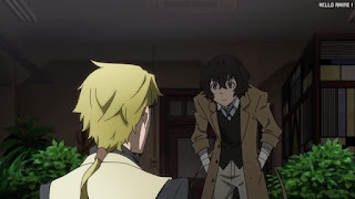 文スト 1期2話 太宰治 Dazai 包帯無駄遣い装置 | 文豪ストレイドッグス アニメ Bungo Stray Dogs Episode 2