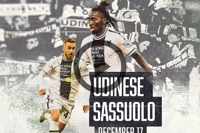 Serie A 2023/2024: Free Streaming Udinese vs Sassuolo