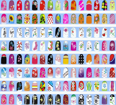 Simple nail art designs