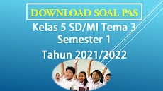 Download Soal PAS Kelas 5 Tema 3 Semester 1 K13 SD/MI beserta Kunci Jawaban