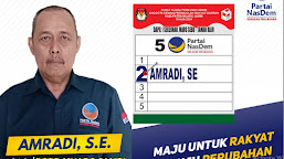 Amradi S.E Pensiun Dari Kasi Polres Muaro Jambi, Maju Bacaleg Di Partai Nasdem 2024.