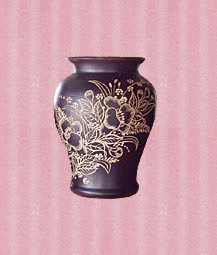 Antique  Wood Vase Handicraft, wood handicraft