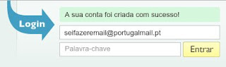 Como fazer para criar um Portugal Mail