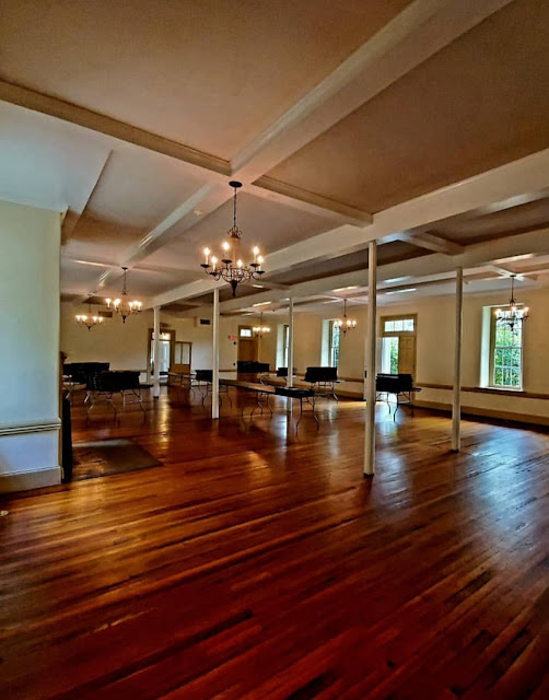 The Washington Main Room reception room dance floor area