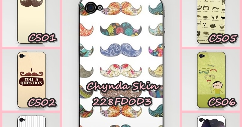 Chynda Shop by Suci Nanda: Garskin Skin Protector Mustache :)