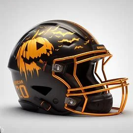 Western Michigan Broncos Halloween Concept Helmets