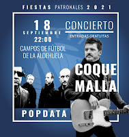 Concierto de Popdata y Coque Malla en los Campos de Fútbol de la Aldehuela