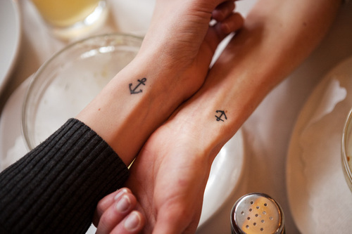 Anchor Wrist Tattoos