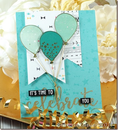 balloon celebrate card