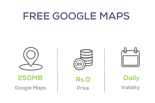 Zong Daily Free Google Maps Offer