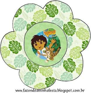 Go Diego Go, Flower Invitation.