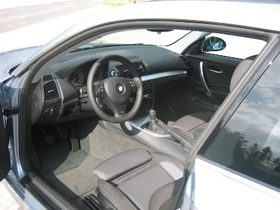 2008 bmw 118i interior Cloth with silver inlays