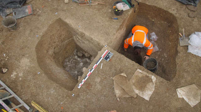 Neolithic burials and vast Gallic complex with Celtic statuary unearthed in France