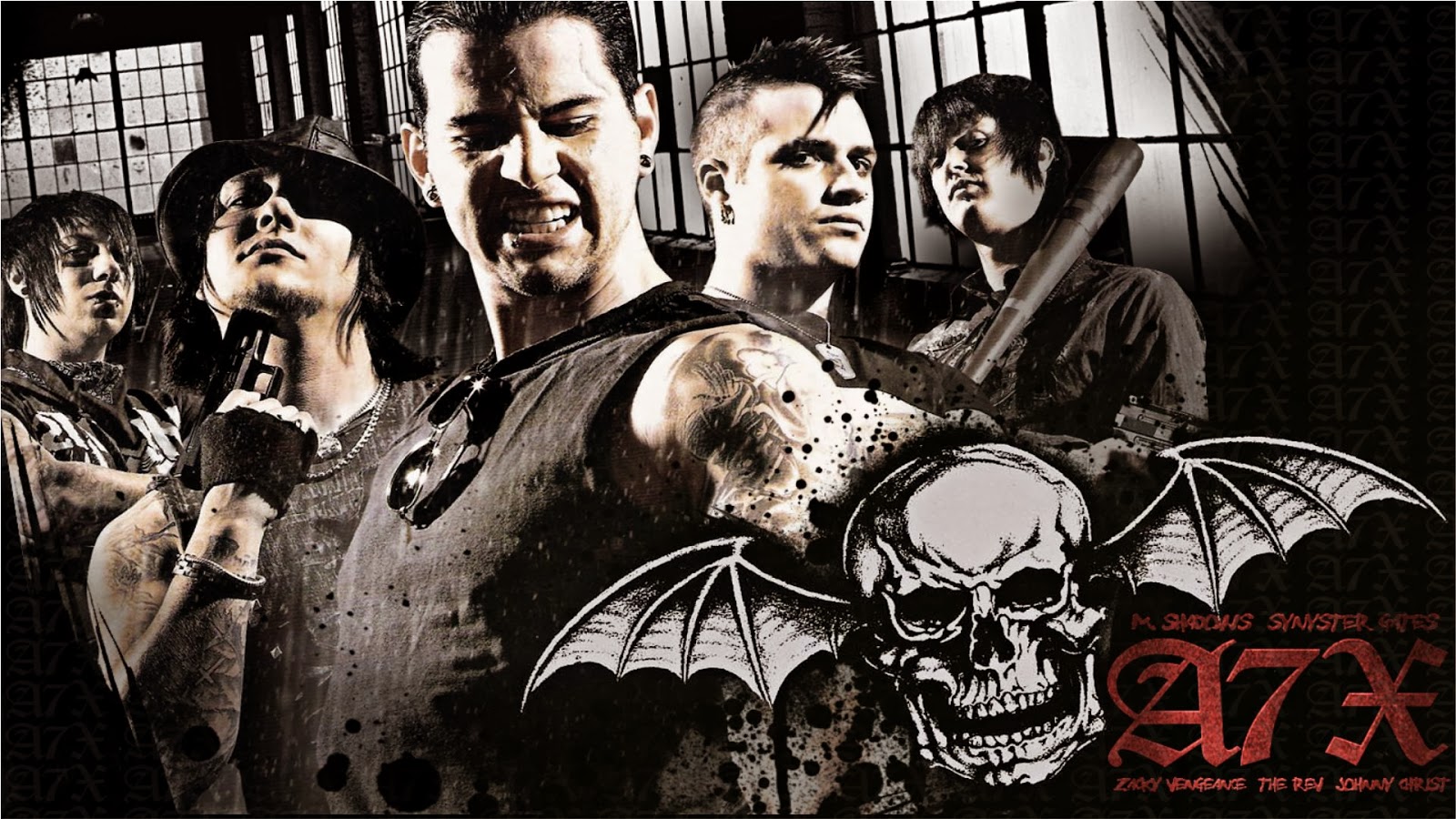 WALLPAPER ANDROID IPHONE Wallpaper Avenged Sevenfold HD Terbaru