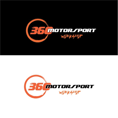 360 motor Sport Workshop-logo-design