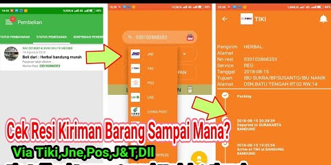 Cara Mengetahui Kiriman Sudah Sampai Mana
