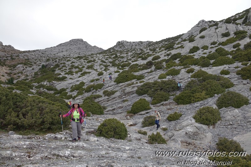 Colada del Tejo - Cerro Estepilar - Cerro del Pilar - Cerro de los Valientes - Picaho de Fatalandar