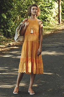 bohemian skirts and dresses from women's bohemian style fashion favorite Anthropologie