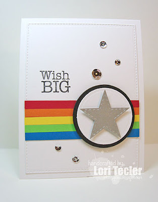 Wish Big card-designed by Lori Tecler/Inking Aloud-stamps from My Favorite Things