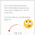 WhatsApp Temporarily Banned - What to do