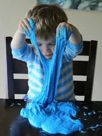 A NEW recipe for No-Cook Edible (Taste-Safe) Slime using Chia Seeds!  A super fun slime for ALL ages!  From Fun at Home with Kids