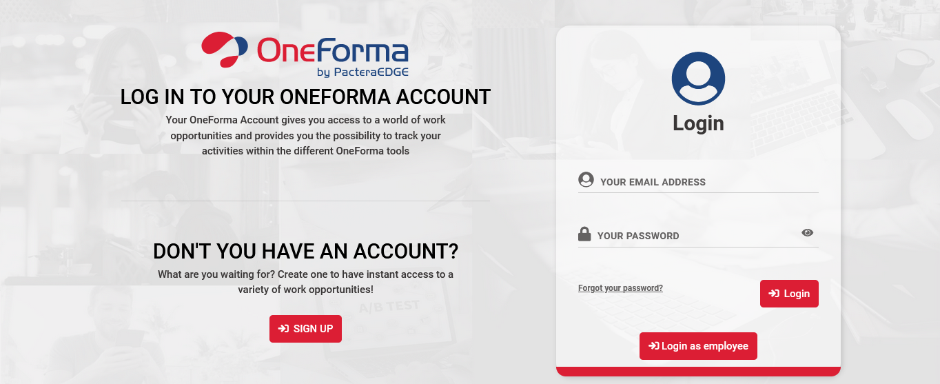 How To Sign Up Oneforma