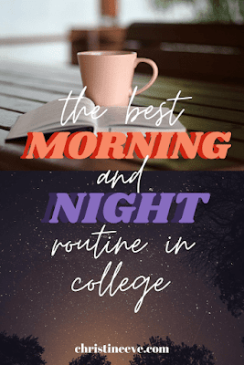 THE BEST MORNING & NIGHT ROUTINES FOR ONLINE COLLEGE