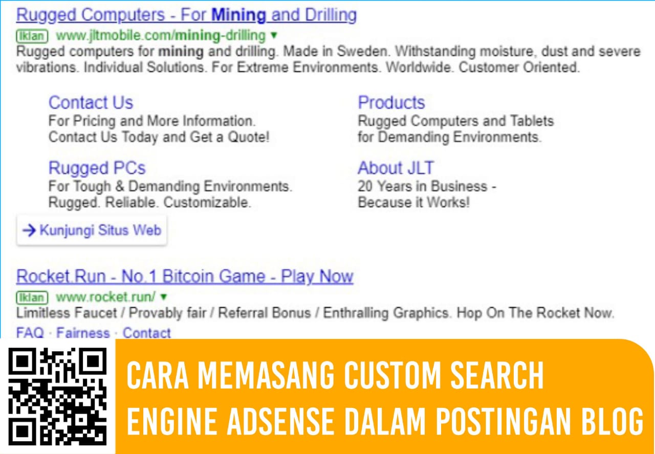 Cara Memasang Custom Search Engine AdSense Dalam Postingan Blog √  Cara Memasang Custom Search Engine AdSense Dalam Postingan Blog