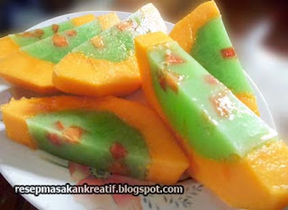 cara membuat puding buah sederhana