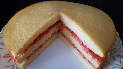 Strawberry Layered Cake