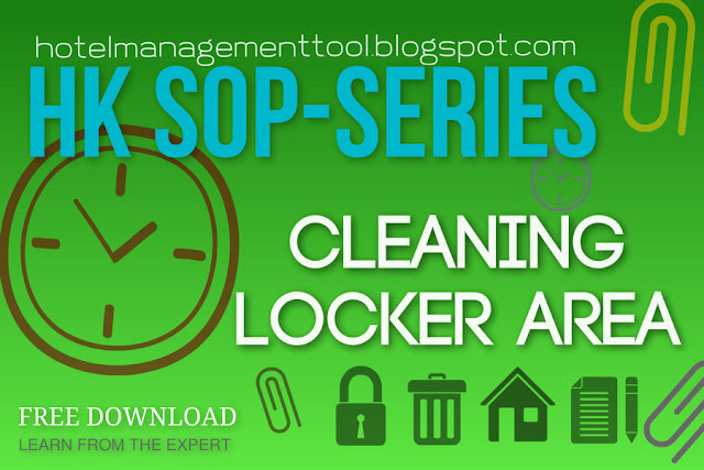 Housekeeping SOP SERIES Cleaning Locker Area