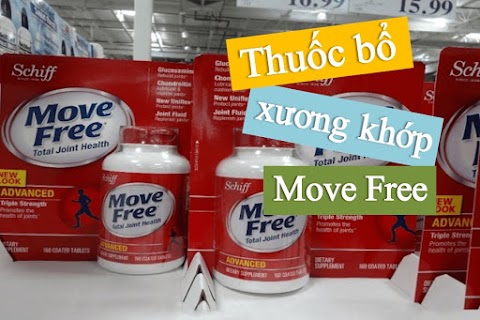 Giới thiệu thuốc xương khớp Move Free Joint Health nhập khẩu từ Mỹ