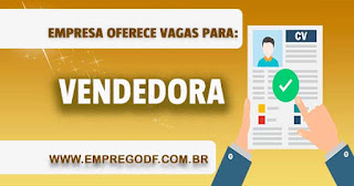 Vendedora de maquiagem e bijuterias