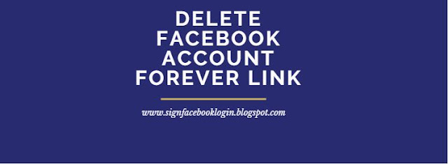 Delete Facebook Account Forever Link