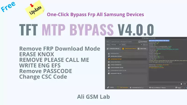 TFT MTP Bypass V4.0.0 Remove FRP